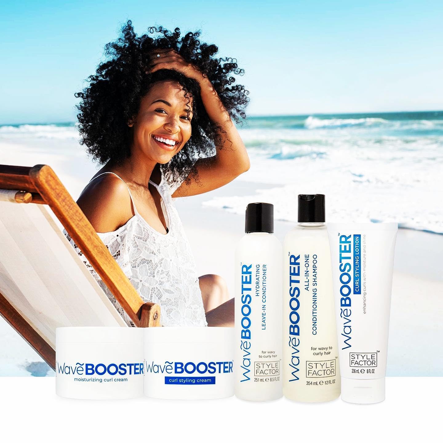 Foto 7 pulgar | Crema Y Loción Para Peinar Para Rizos Wave Booster Hidratante 240 Ml - Venta Internacional.