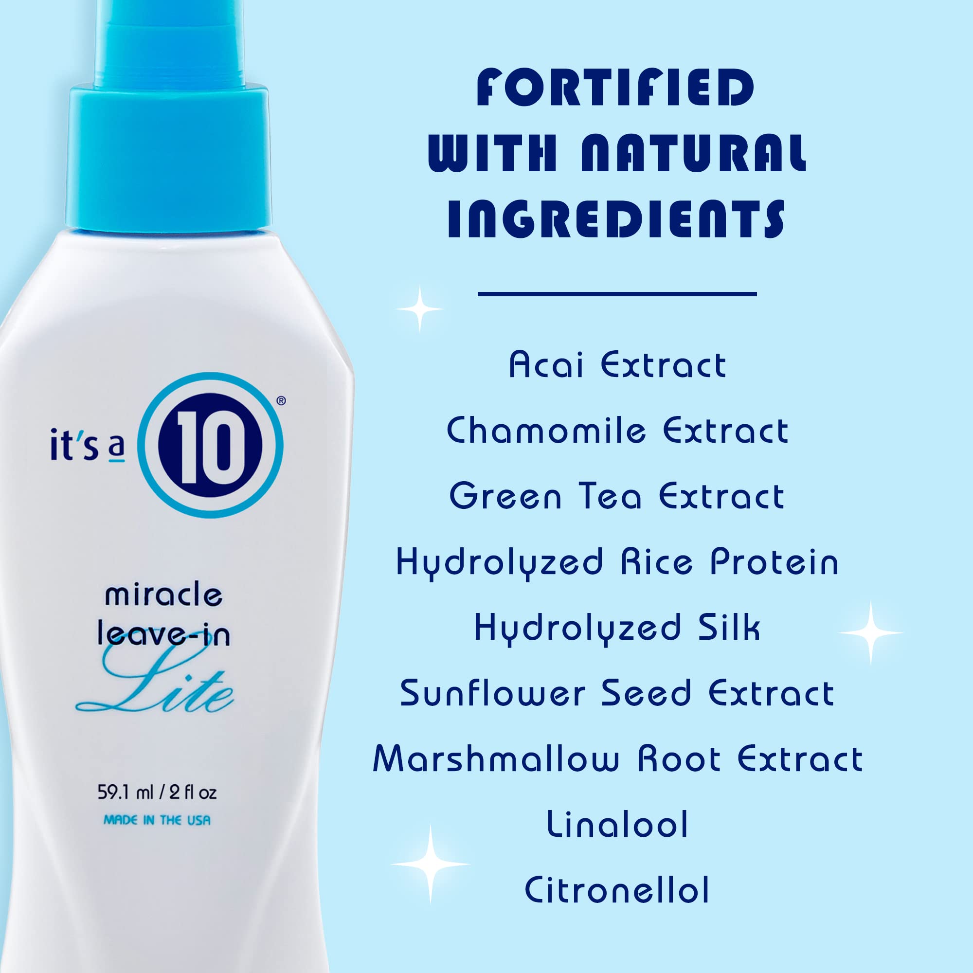 Foto 4 pulgar | Tratamiento Capilar Sin Enjuague It's A 10 Miracle, Volumen 60 Ml - Venta Internacional.