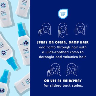Foto 4 | Tratamiento Capilar Sin Enjuague It's A 10 Miracle, Volumen 60 Ml - Venta Internacional.
