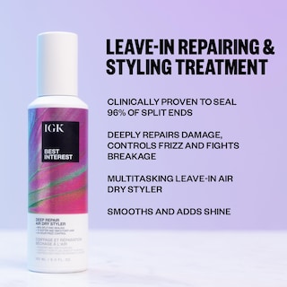 Foto 2 | Tratamiento Capilar Styler Igk Best Interest Deep Repair Air Dry 150 Ml - Venta Internacional