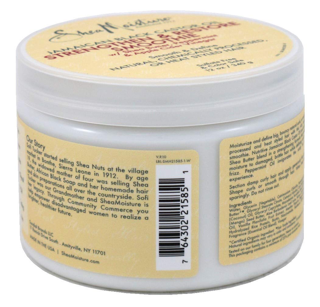 Foto 5 pulgar | Batido Negro Jamaicano Cream Sheamoisture 354 Ml (paquete De 3) - Venta Internacional.