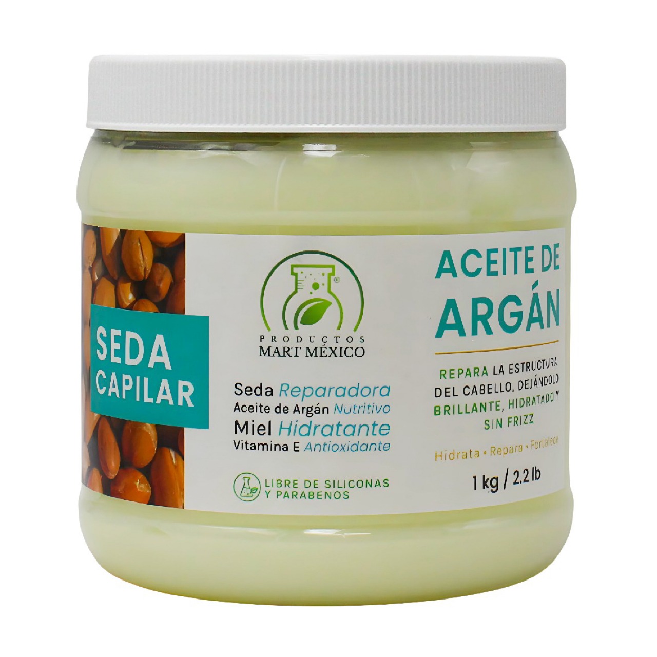 Seda Hidratante con Aloe Vera Reparadora LigeraProductos Mart 1 Kilo