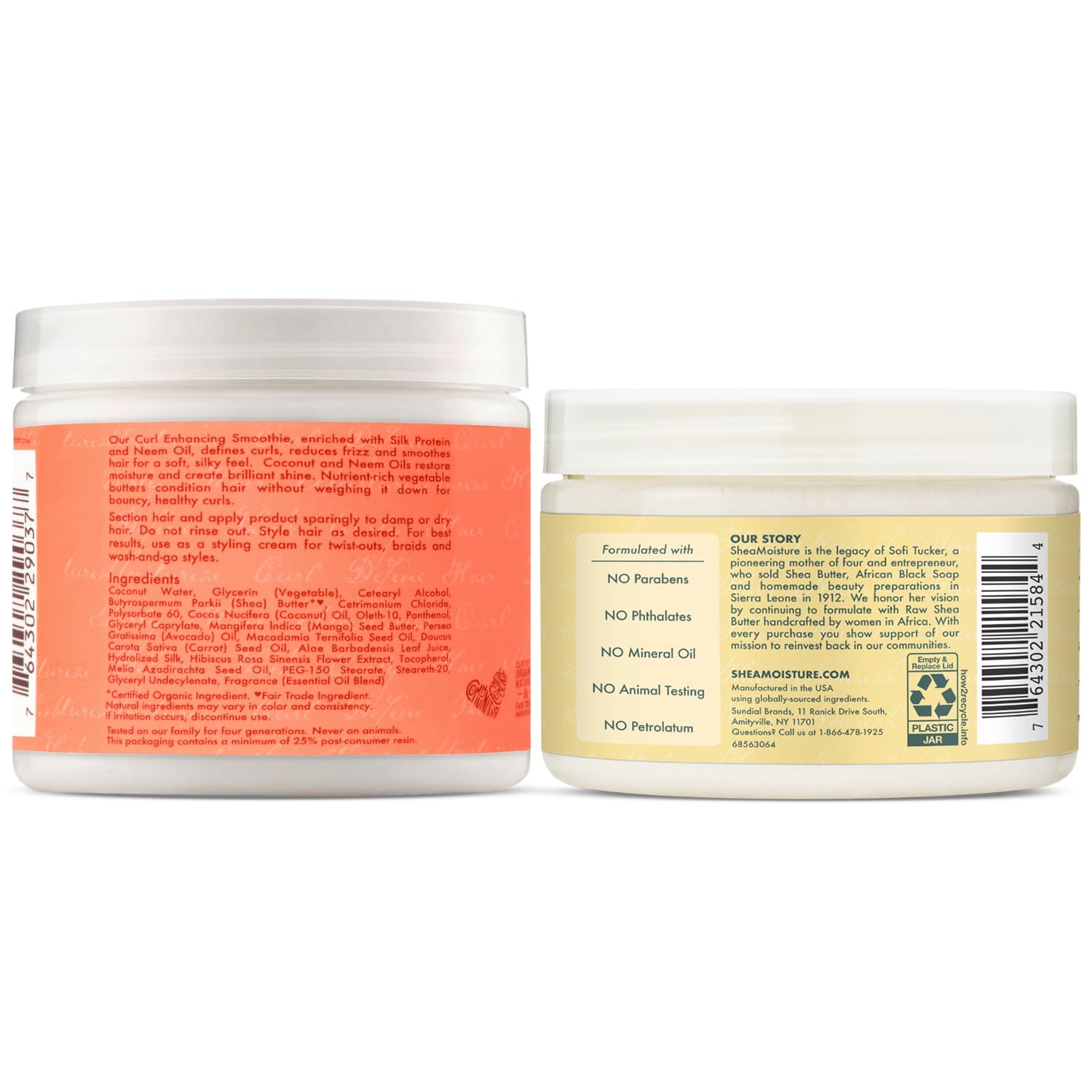 Foto 3 pulgar | Paquete de Cuidado Capilar Sheamoisture para Cabello Rizado Con Coco E Hibisco - Venta Internacional