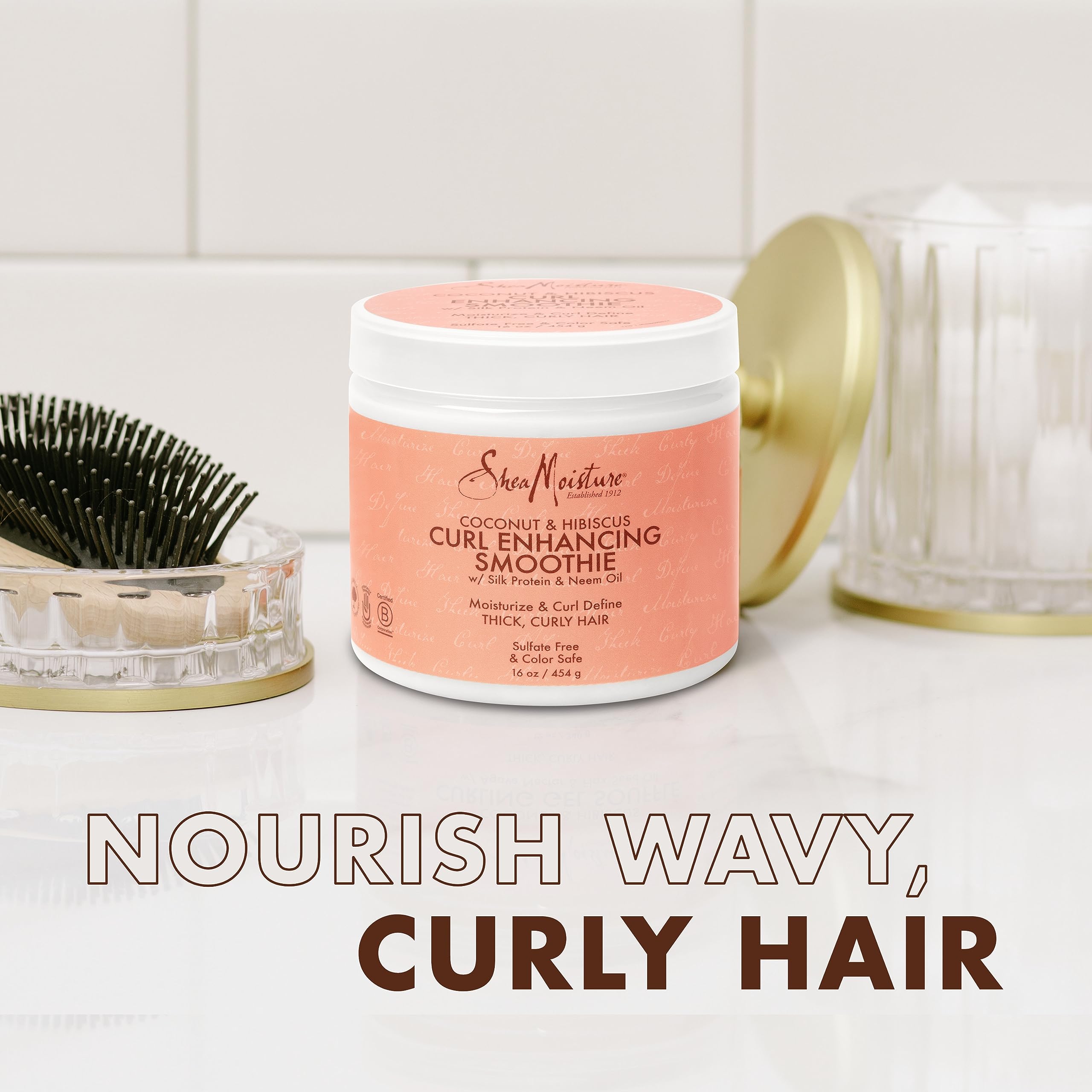 Foto 6 pulgar | Paquete de Cuidado Capilar Sheamoisture para Cabello Rizado Con Coco E Hibisco - Venta Internacional