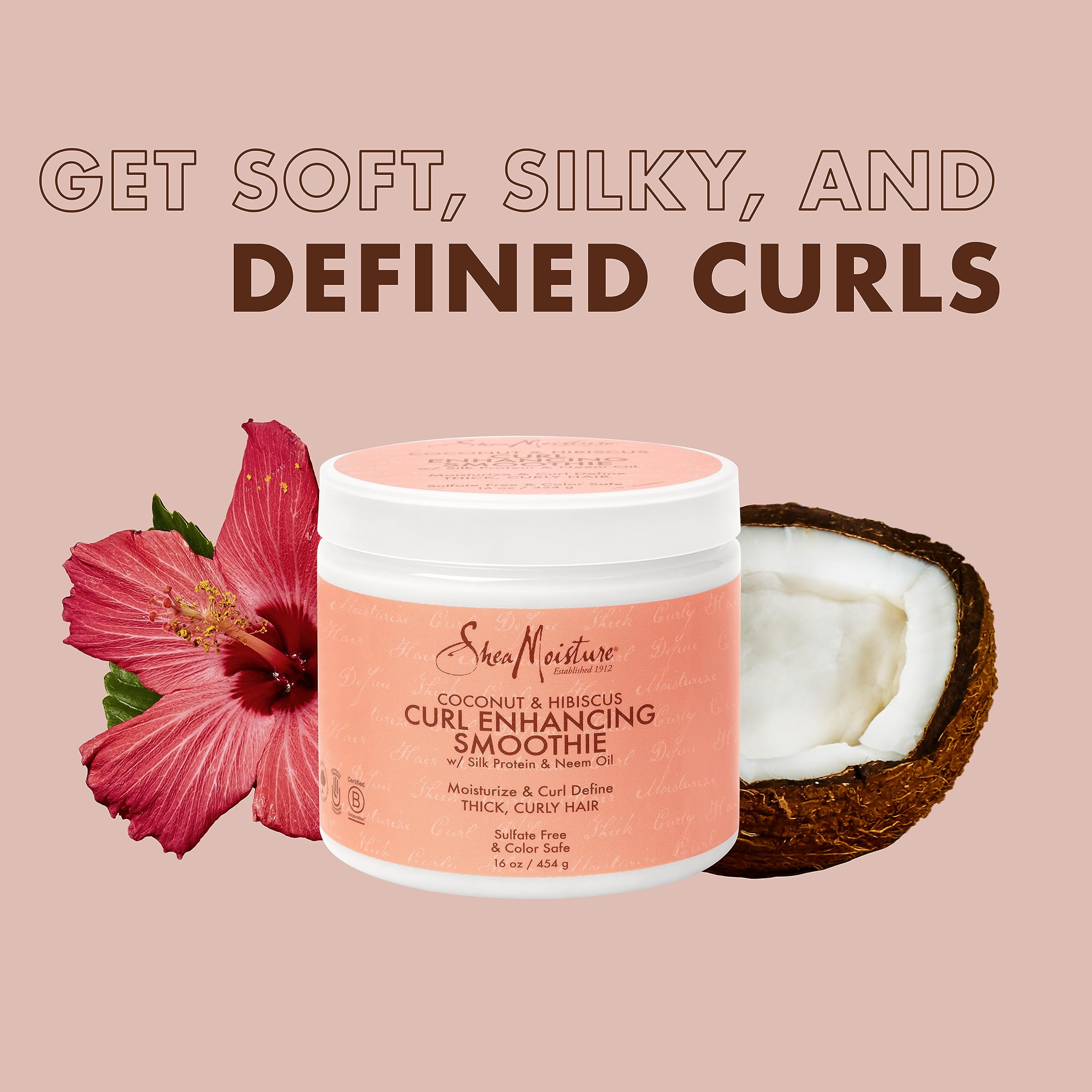 Foto 7 pulgar | Paquete de Cuidado Capilar Sheamoisture para Cabello Rizado Con Coco E Hibisco - Venta Internacional