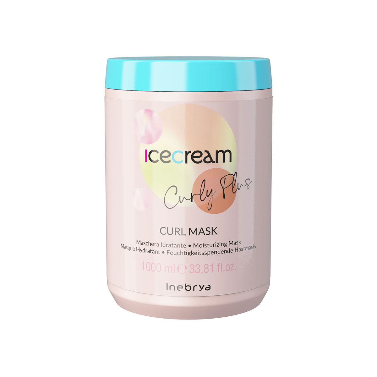 Foto 2 pulgar | Mascarilla Inebrya Curl Mask 1000ml Hidratación Y Definición