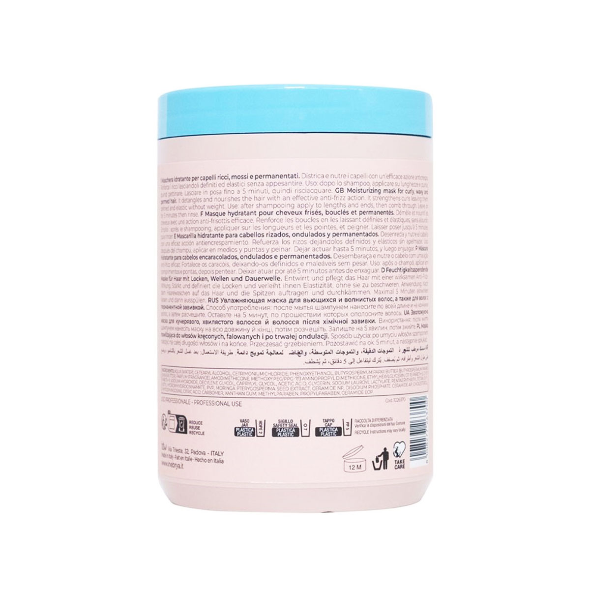 Foto 3 pulgar | Mascarilla Inebrya Curl Mask 1000ml Hidratación Y Definición
