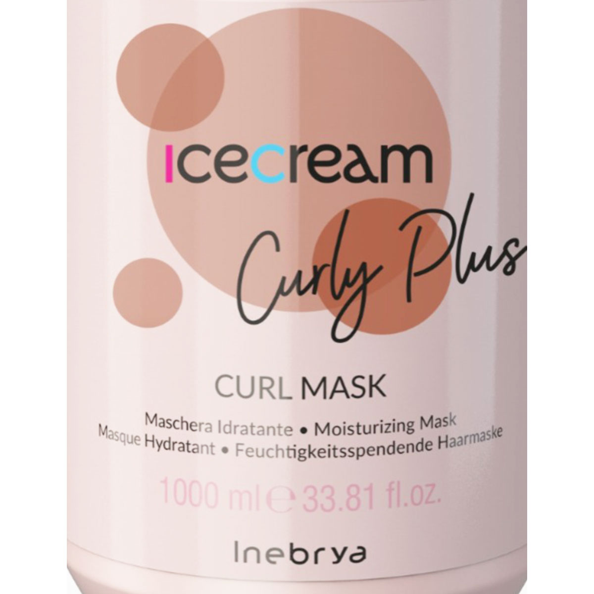 Foto 4 pulgar | Mascarilla Inebrya Curl Mask 1000ml Hidratación Y Definición