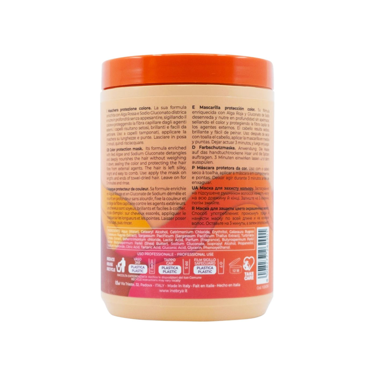 Foto 3 pulgar | Mascarilla Inebrya Color Perfect 1000ml Sellado Y Brillo