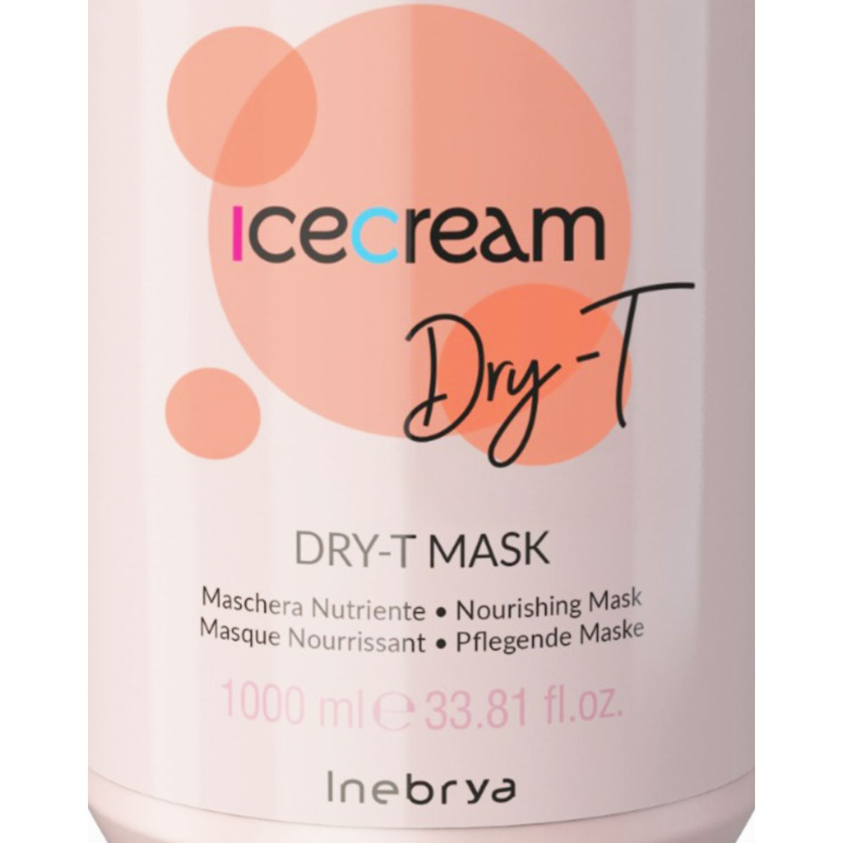 Foto 4 pulgar | Mascarilla Inebrya Dry-t 1000ml Hidratación Y Reparación