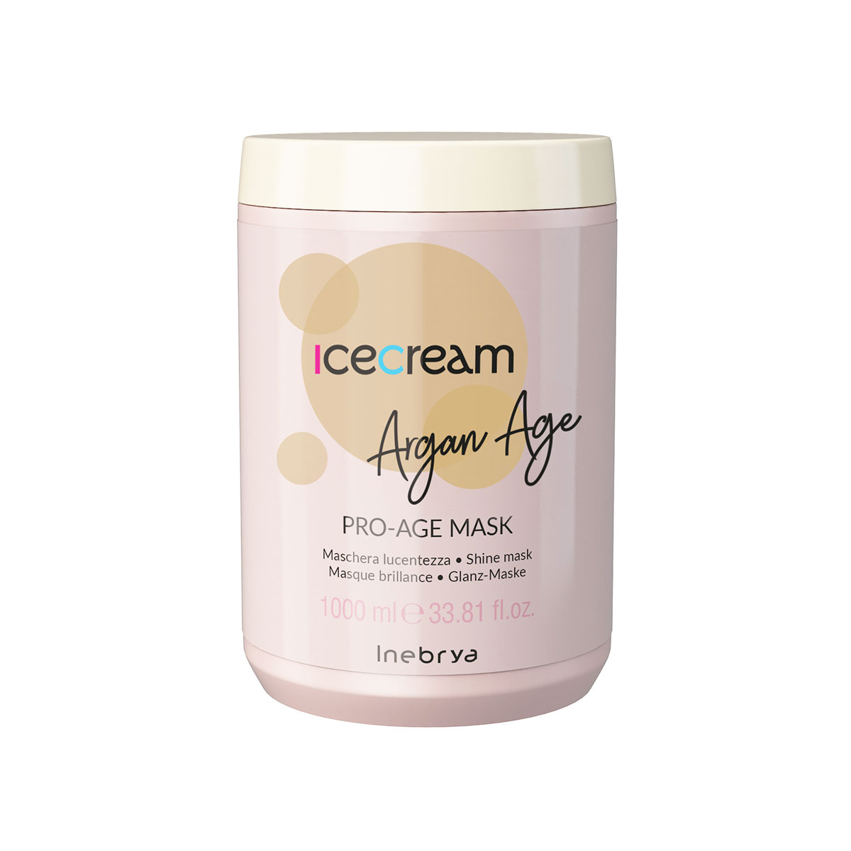 Foto 2 pulgar | Mascarilla Inebrya Argan Age 1000ml Hidratación Y Brillo
