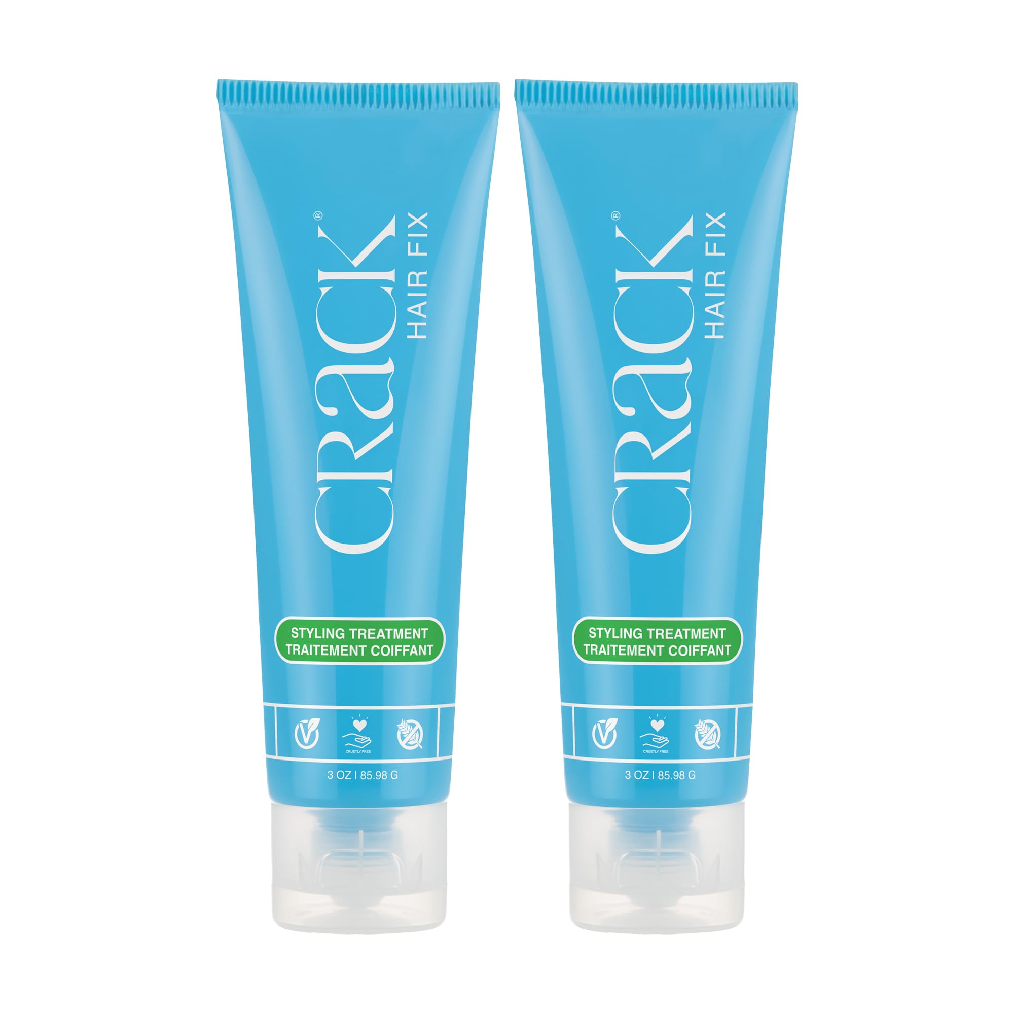 Foto 2 pulgar | Tratamiento de Peinado Crack Hair Fix Anti-frizz 90 ml 2 piezas - Venta Internacional