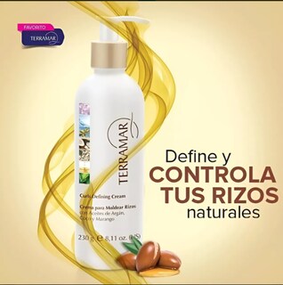 Foto 2 | Crema Terramar Para Peinar Cabello Rizado Original Desenreda