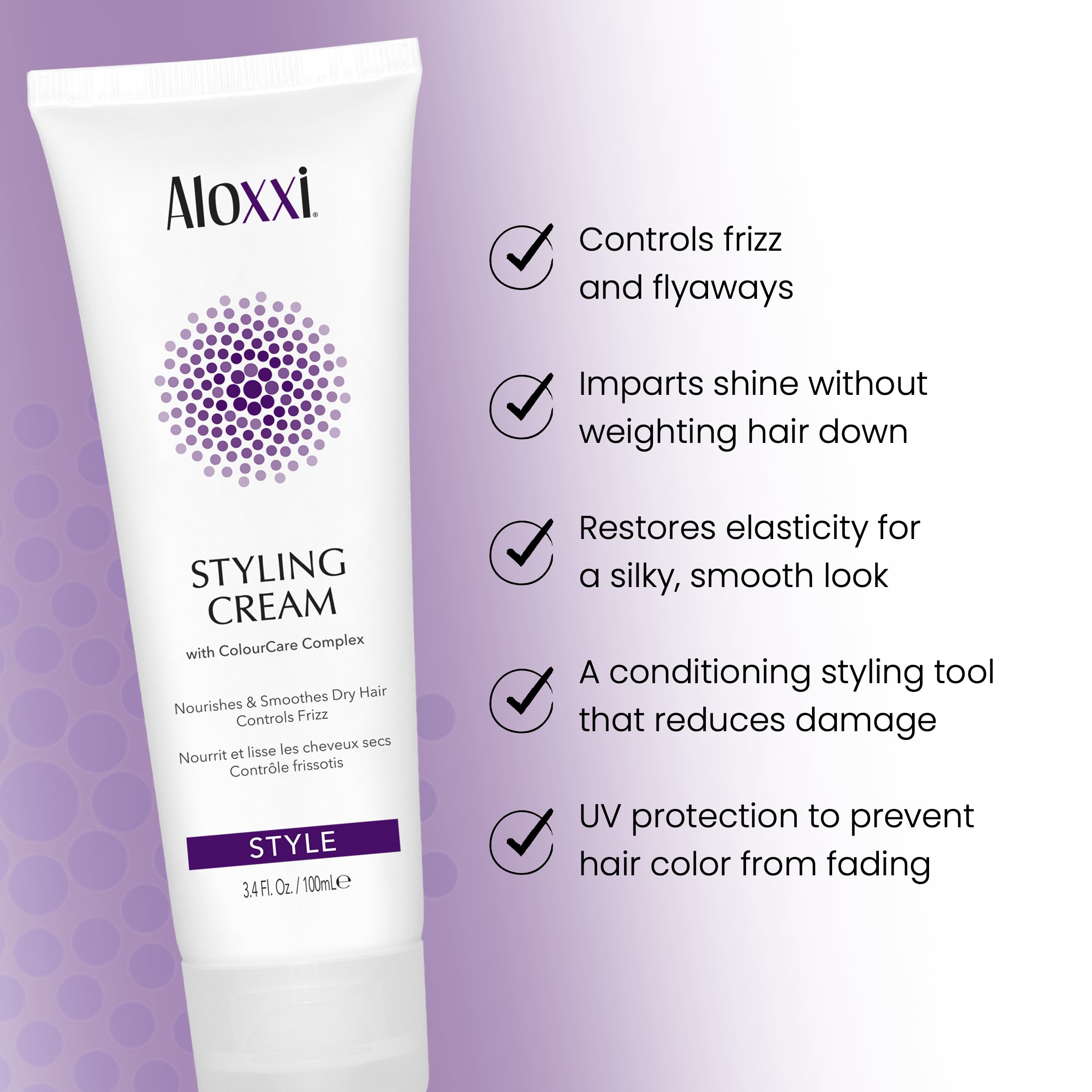 Foto 4 pulgar | Crema para Peinar El Cabello Aloxxi Ultra Hidratante con Manteca de Kokum 100 ml - Venta Internacional