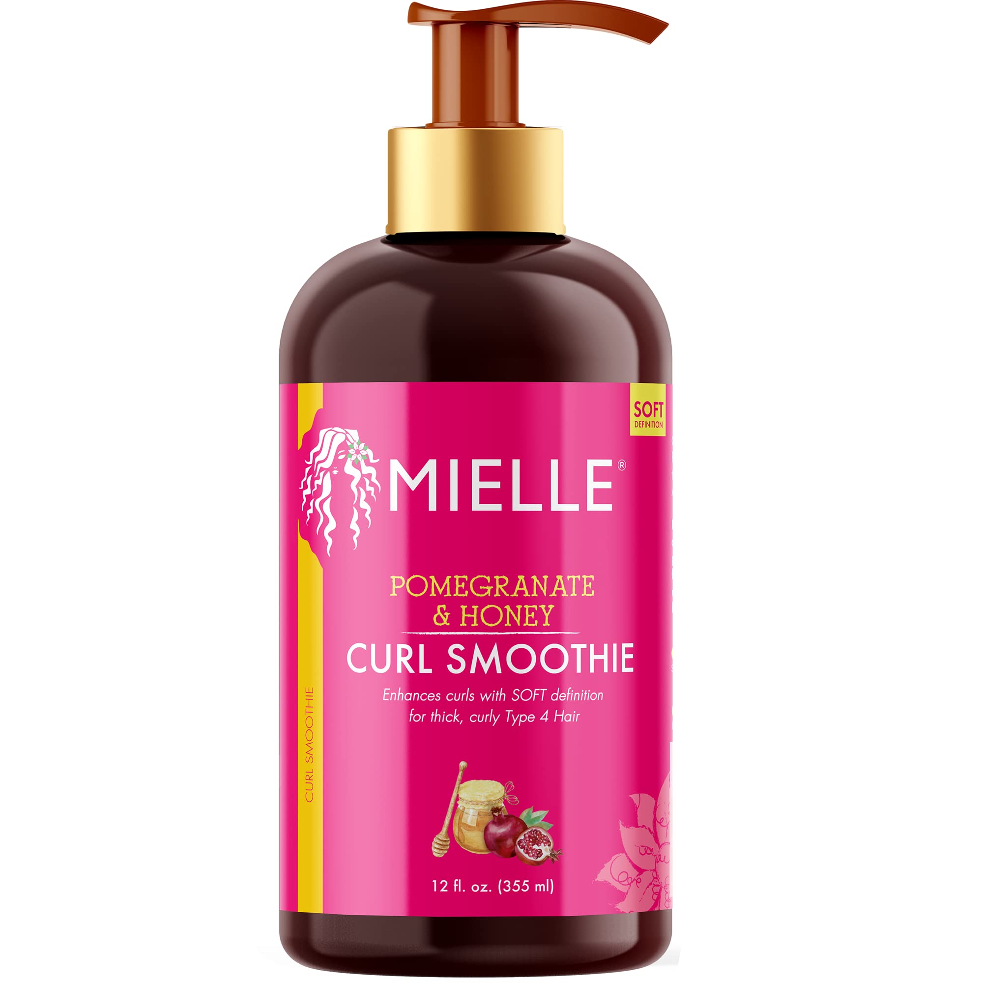Foto 2 pulgar | Crema Para Rizos Mielle Organics Curl Smoothie De 350 Ml Con Granada - Venta Internacional.