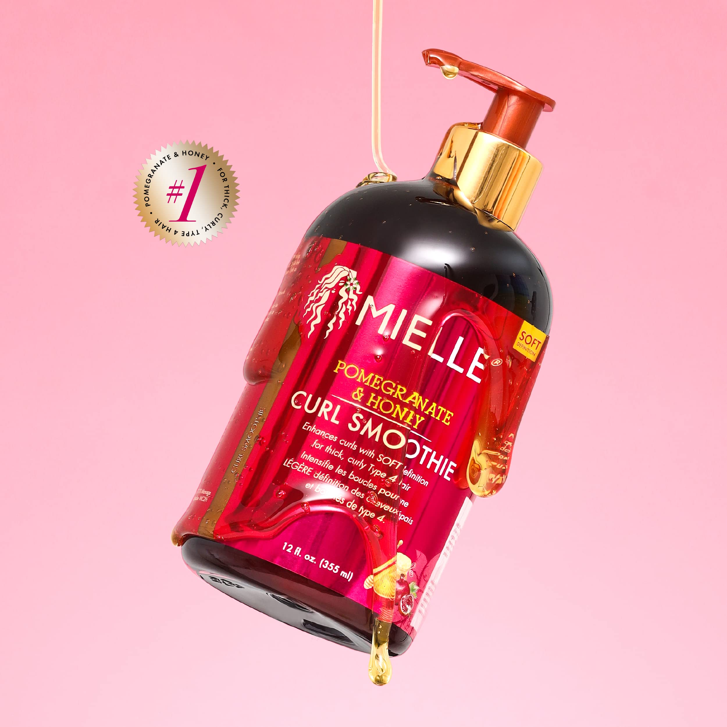 Foto 7 pulgar | Crema Para Rizos Mielle Organics Curl Smoothie De 350 Ml Con Granada - Venta Internacional.
