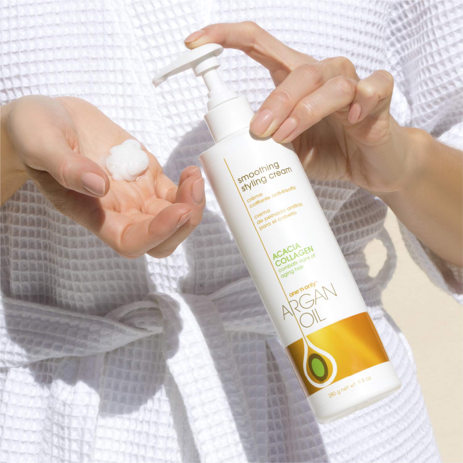 Foto 4 pulgar | Crema Para Peinar One 'n Only Con Aceite De Argán Suavizante 290 Ml - Venta Internacional.