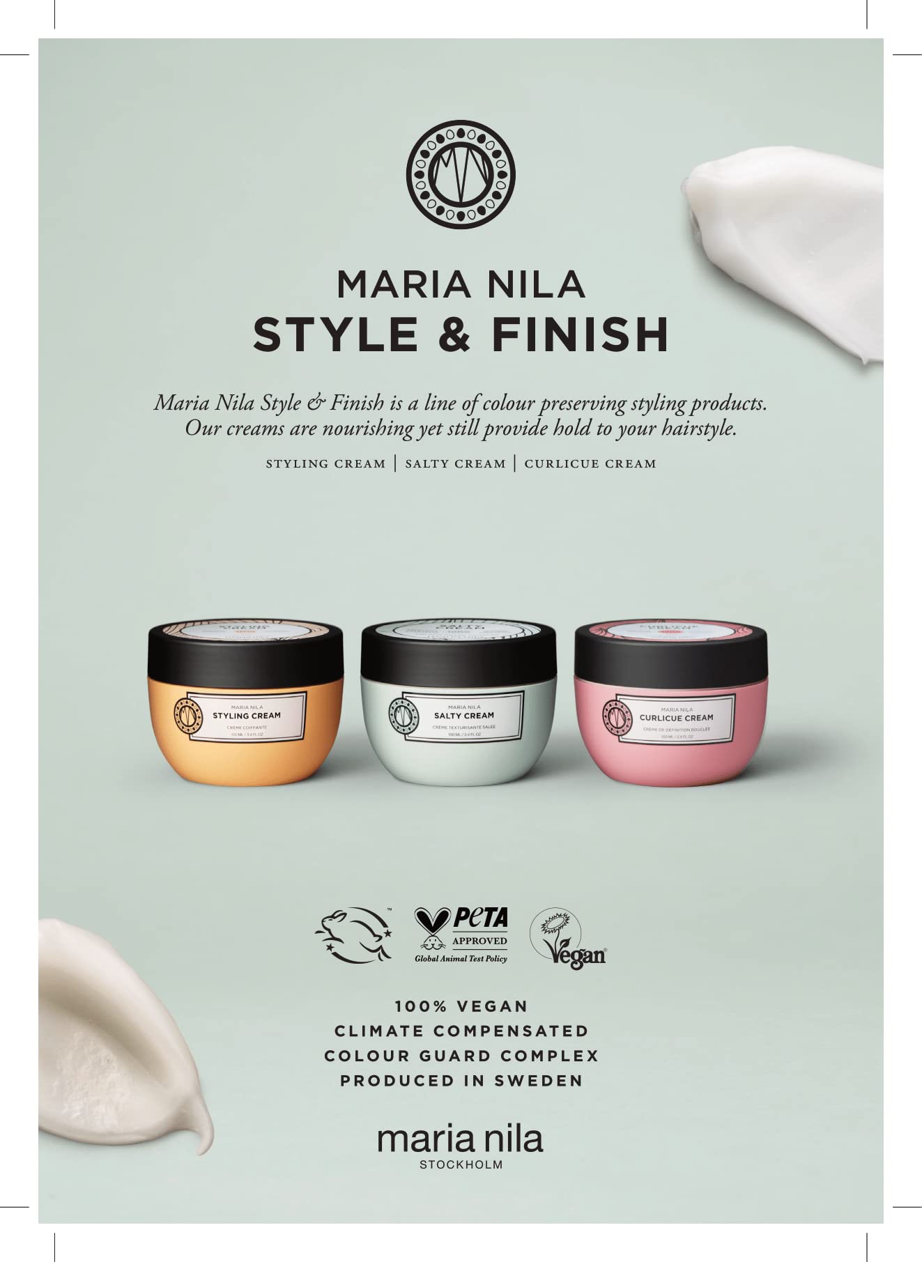 Foto 5 | Crema para Cabello María Nila Curlicue 100 Ml Hold 3/5 Chamomile - Venta Internacional