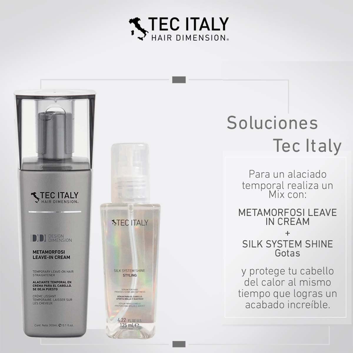 Foto 4 pulgar | Productos para el Cuidado del Cabello Tec Italy Frizz Hair Control Metamorfosi - Venta Internacional
