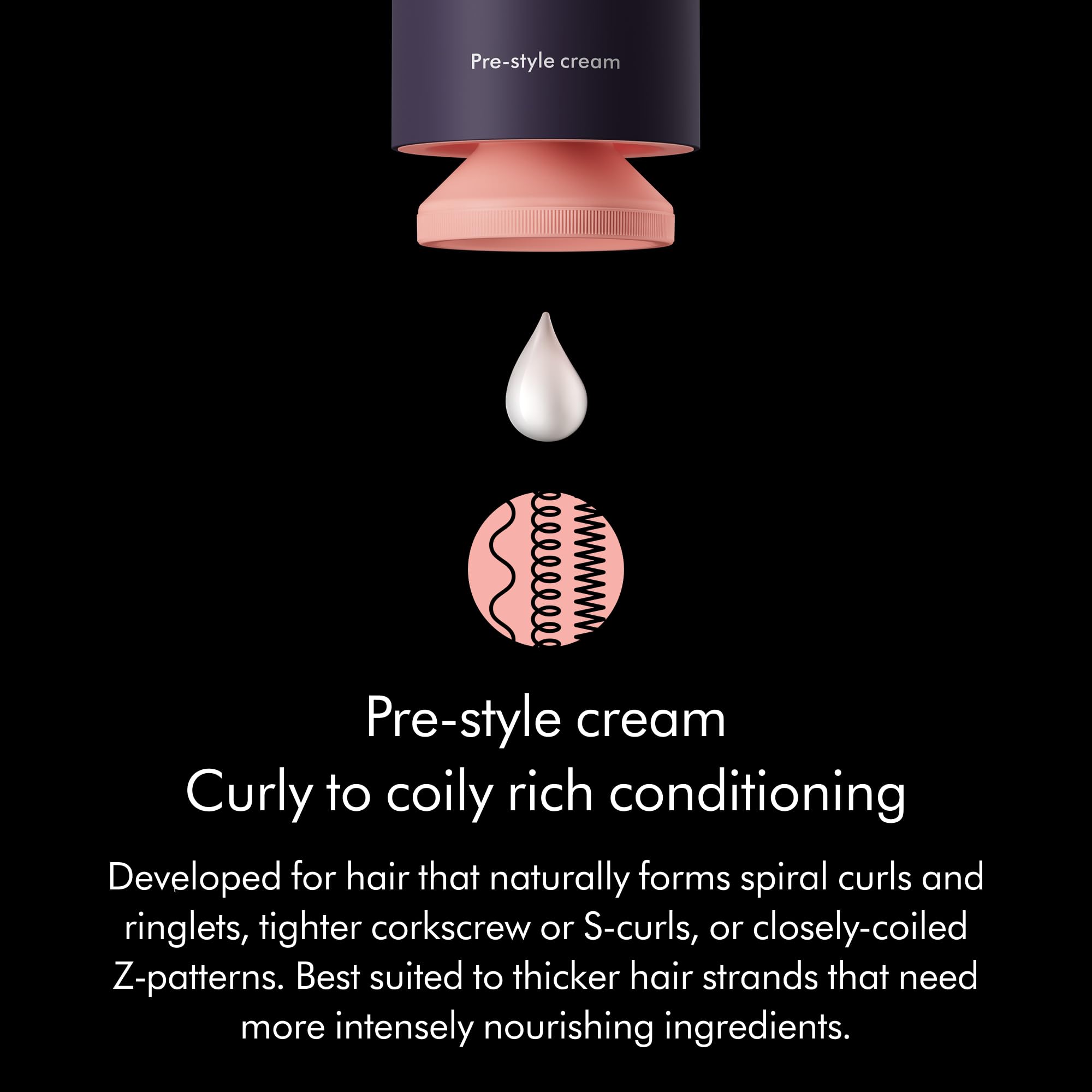 Foto 4 pulgar | Crema Preestilizada Dyson Chitosan Para Cabello Rizado A Rizado - Venta Internacional.
