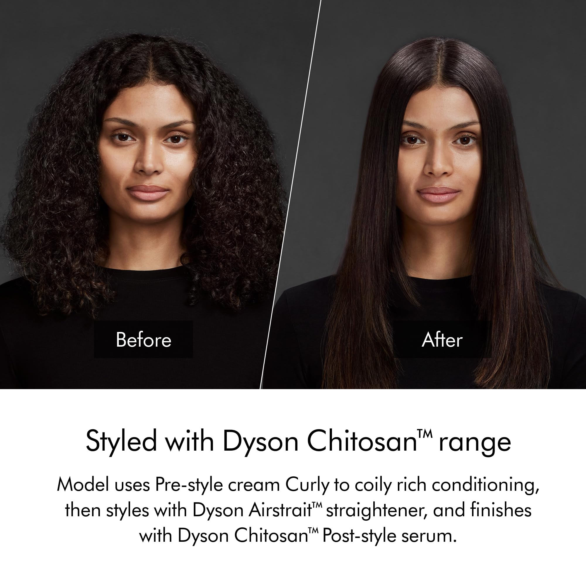 Foto 6 pulgar | Crema Preestilizada Dyson Chitosan Para Cabello Rizado A Rizado - Venta Internacional.