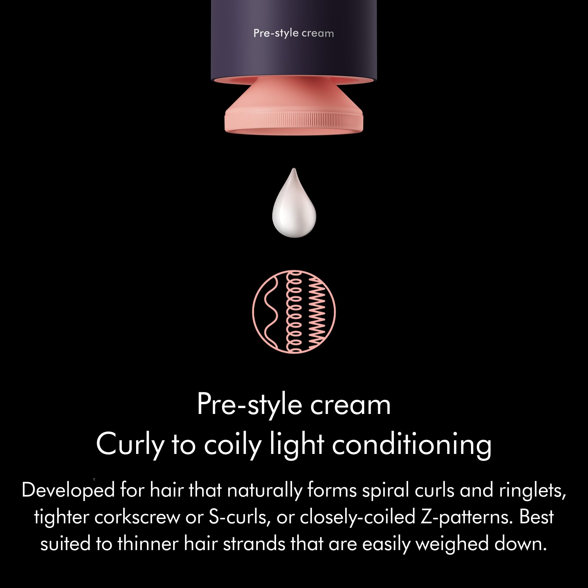Foto 4 pulgar | Crema Preestilizada Dyson Chitosan Para Cabello Rizado A Rizado - Venta Internacional.