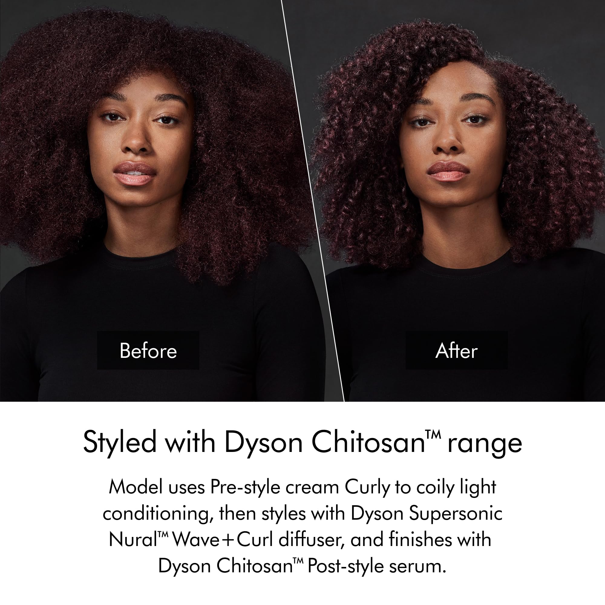Foto 6 pulgar | Crema Preestilizada Dyson Chitosan Para Cabello Rizado A Rizado - Venta Internacional.