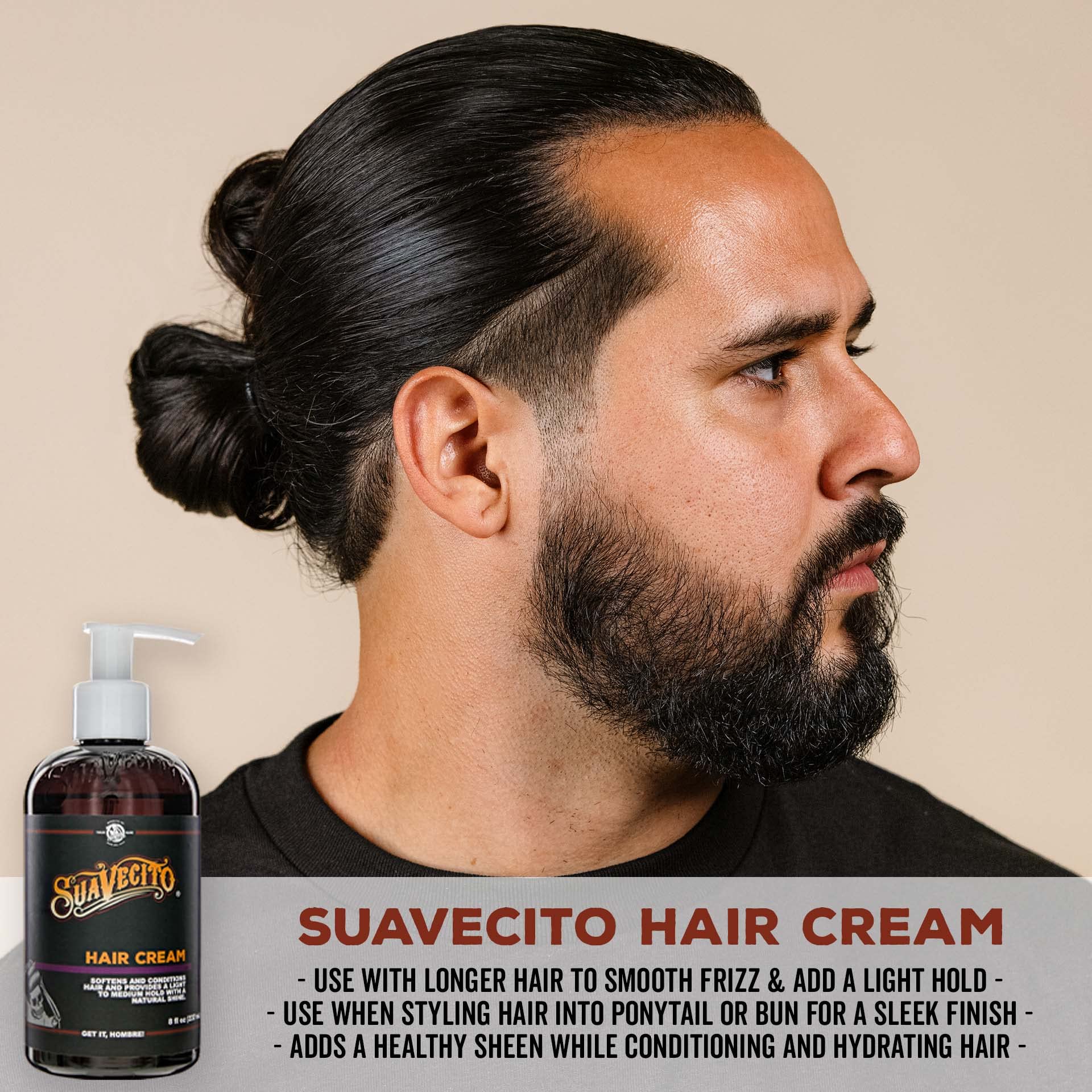 Foto 3 pulgar | Crema Capilar Suavecito Medium Shine Light Hold, Botella Dosificadora De 240 Ml - Venta Internacional.