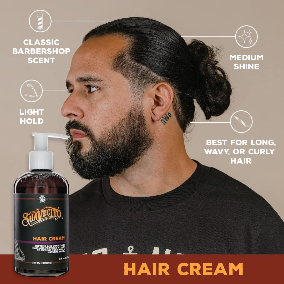 Foto 8 pulgar | Crema Capilar Suavecito Medium Shine Light Hold, Botella Dosificadora De 240 Ml - Venta Internacional.