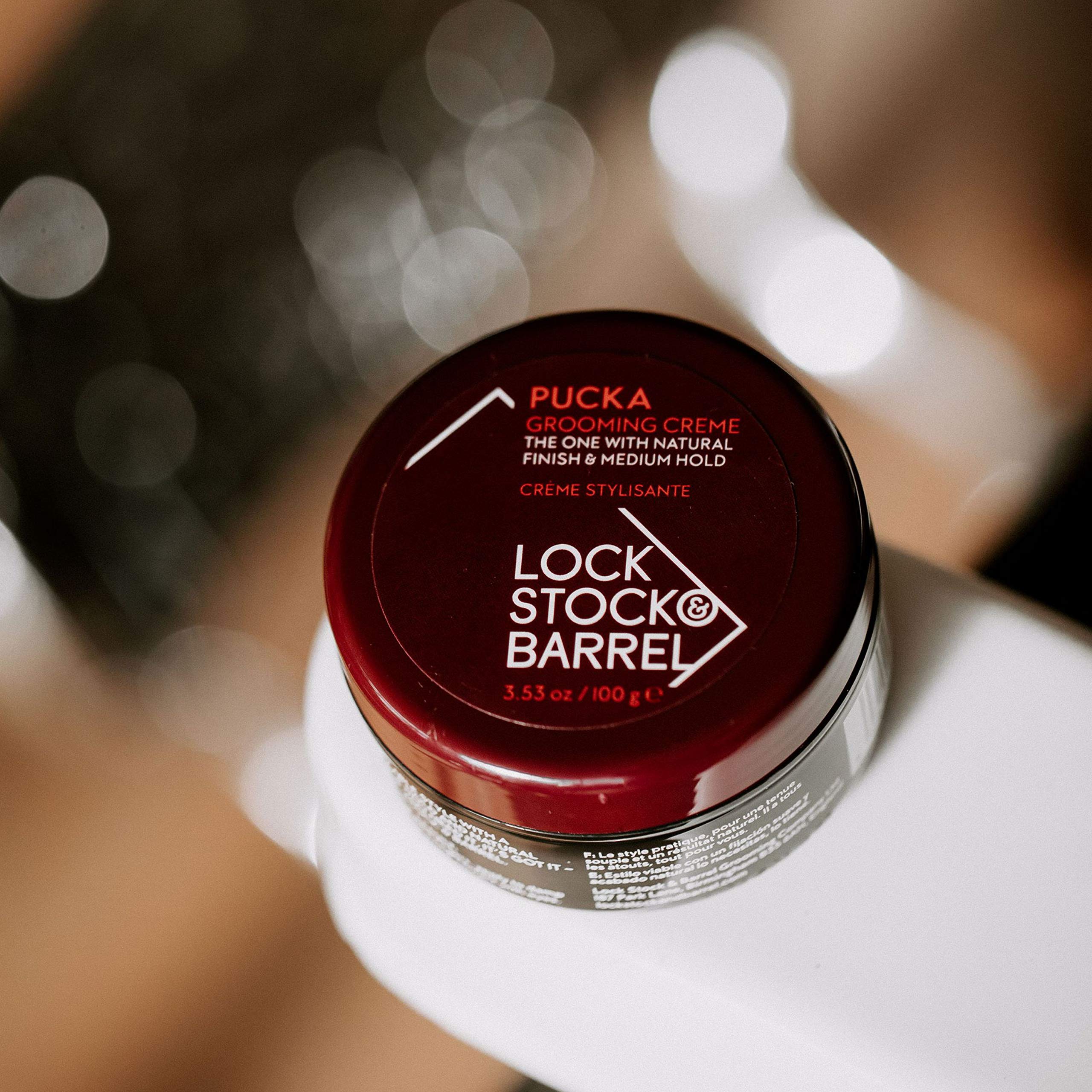 Foto 5 pulgar | Grooming Creme Lock Stock & Barrel Pucka, 100 G, Para Hombre - Venta Internacional.