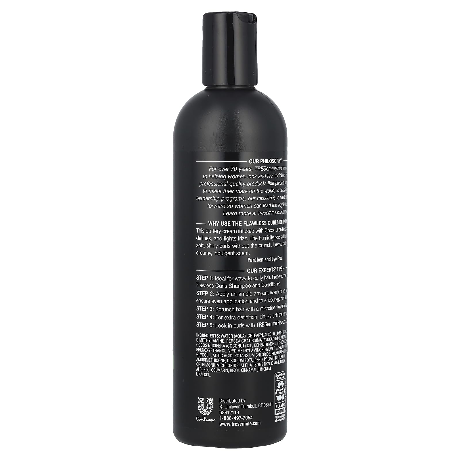 Foto 2 | Crema Capilar Tresemmé Flawless Curls Defining Con Aceite De Coco - Venta Internacional.