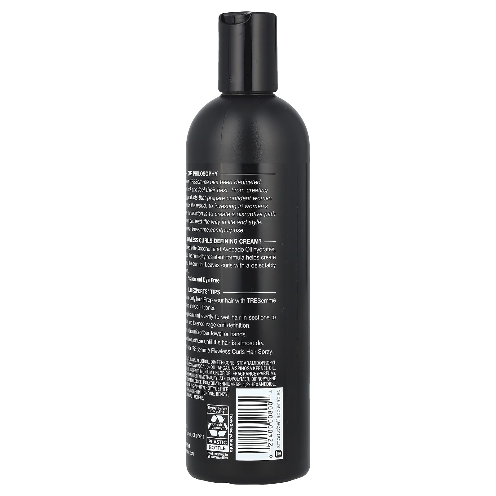 Foto 4 pulgar | Crema Capilar Tresemmé Flawless Curls Defining Con Aceite De Coco - Venta Internacional.