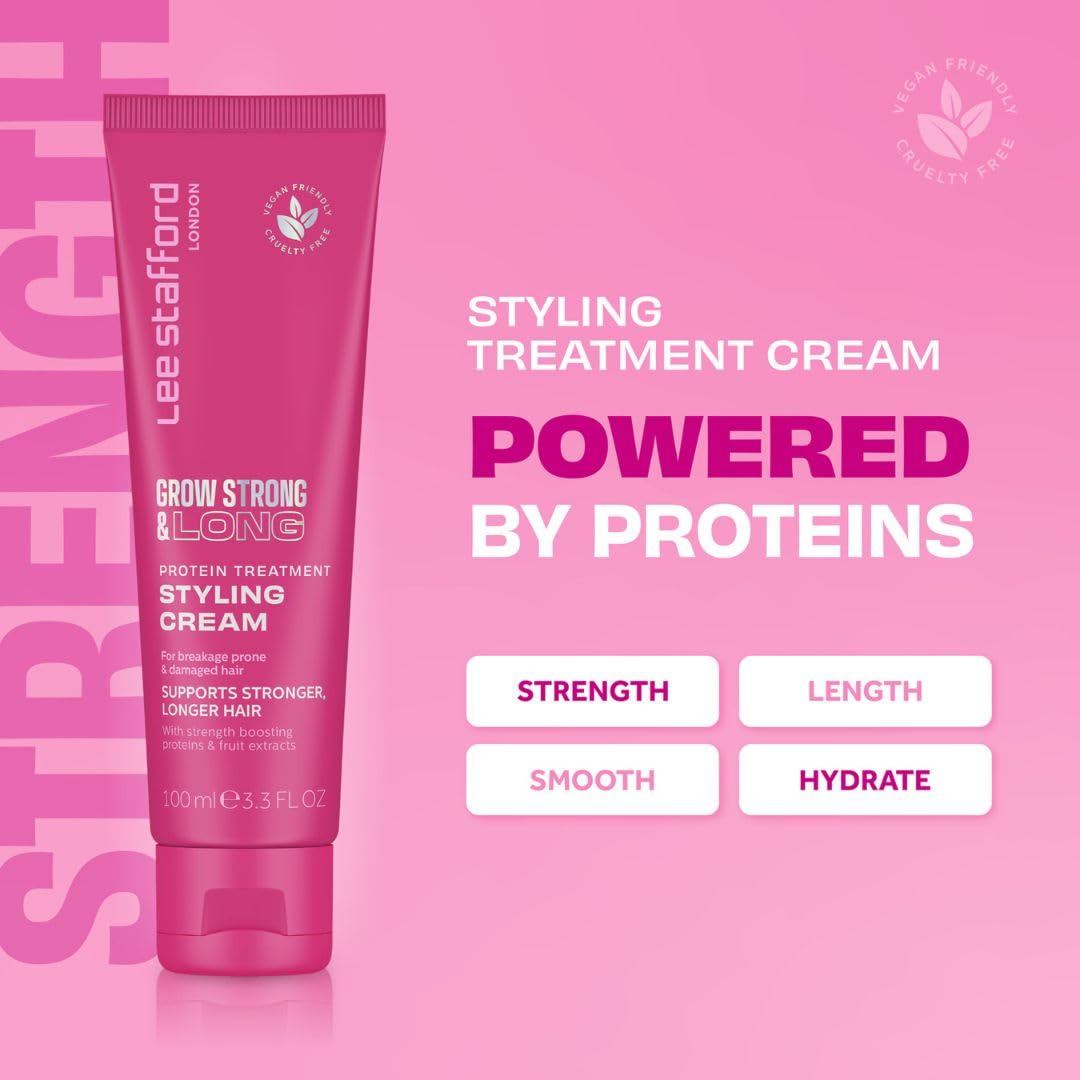 Foto 3 pulgar | Crema De Peinado Lee Stafford Grow Strong & Long 100 Ml - Venta Internacional.