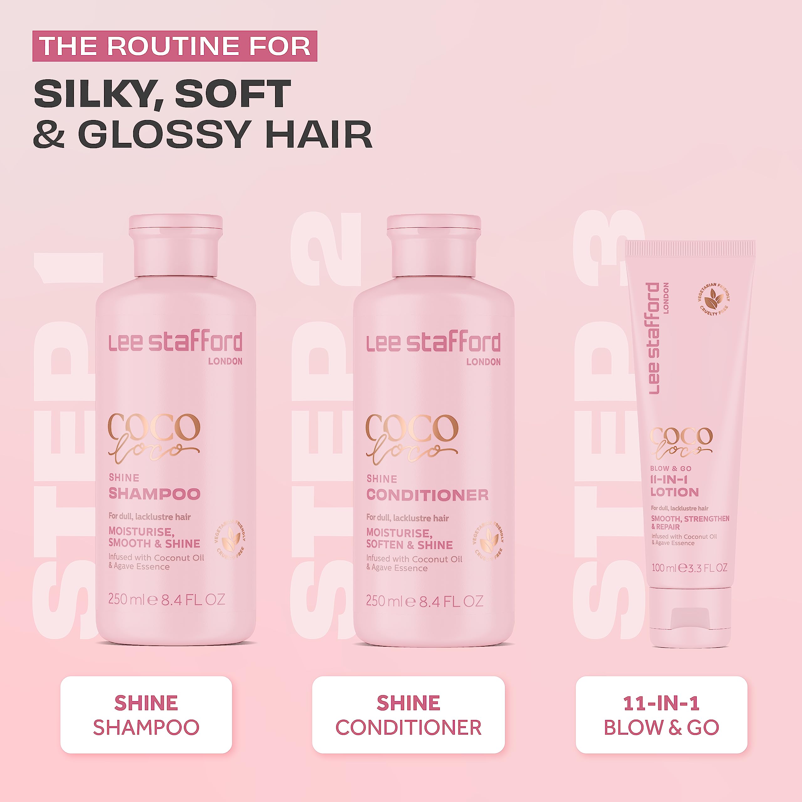Foto 5 pulgar | Loción Para Cabello Seco Lee Stafford Coco Loco 100 Ml - Venta Internacional.