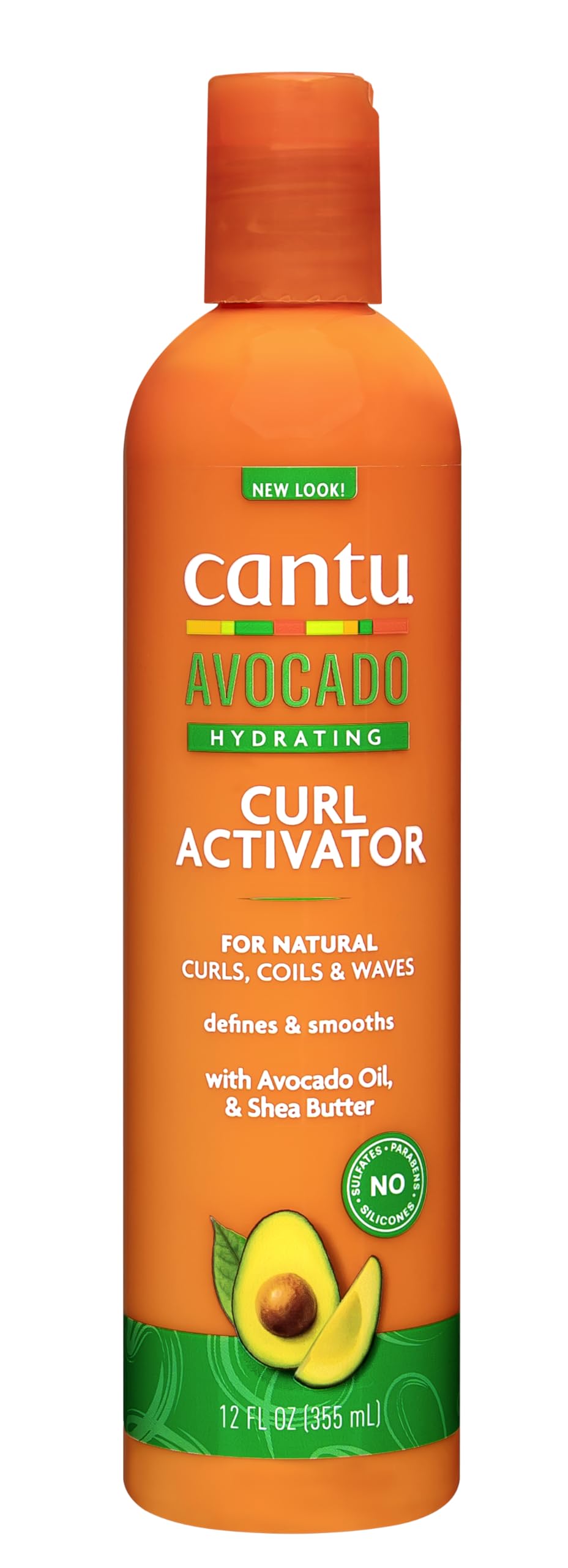 Crema Activadora De Rizos Cantu Avocado Hidratante 350 Ml Sin Silicona - Venta Internacional.