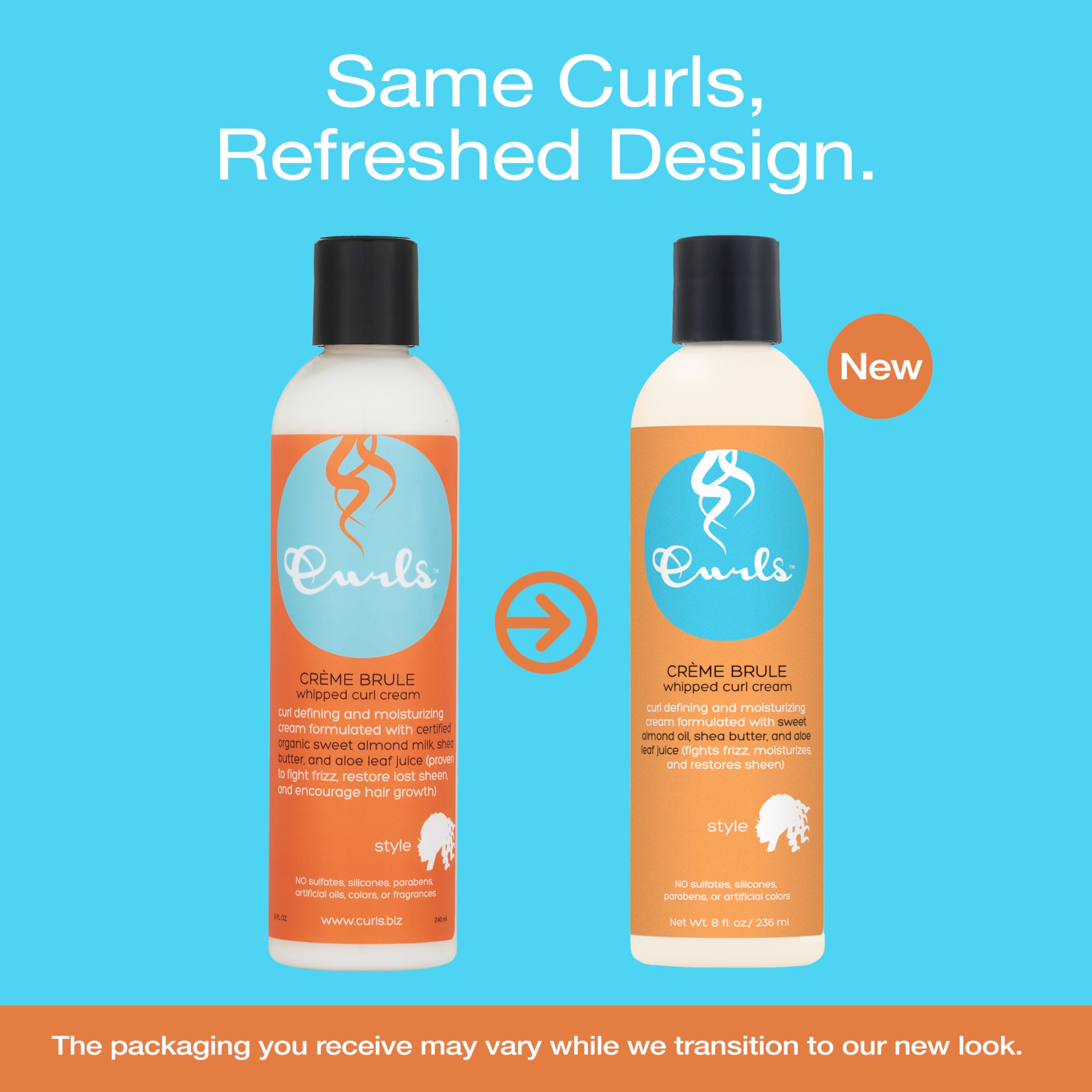 Foto 3 pulgar | Crema Para Peinar Curls Crème Brule Whipped Sculpting 240 Ml - Venta Internacional.