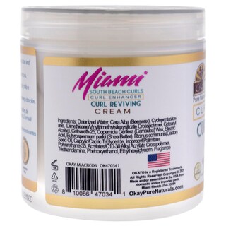 Foto 2 | Crema Realzadora De Rizos Okay Miami South Beach Curls 180 Ml - Venta Internacional.