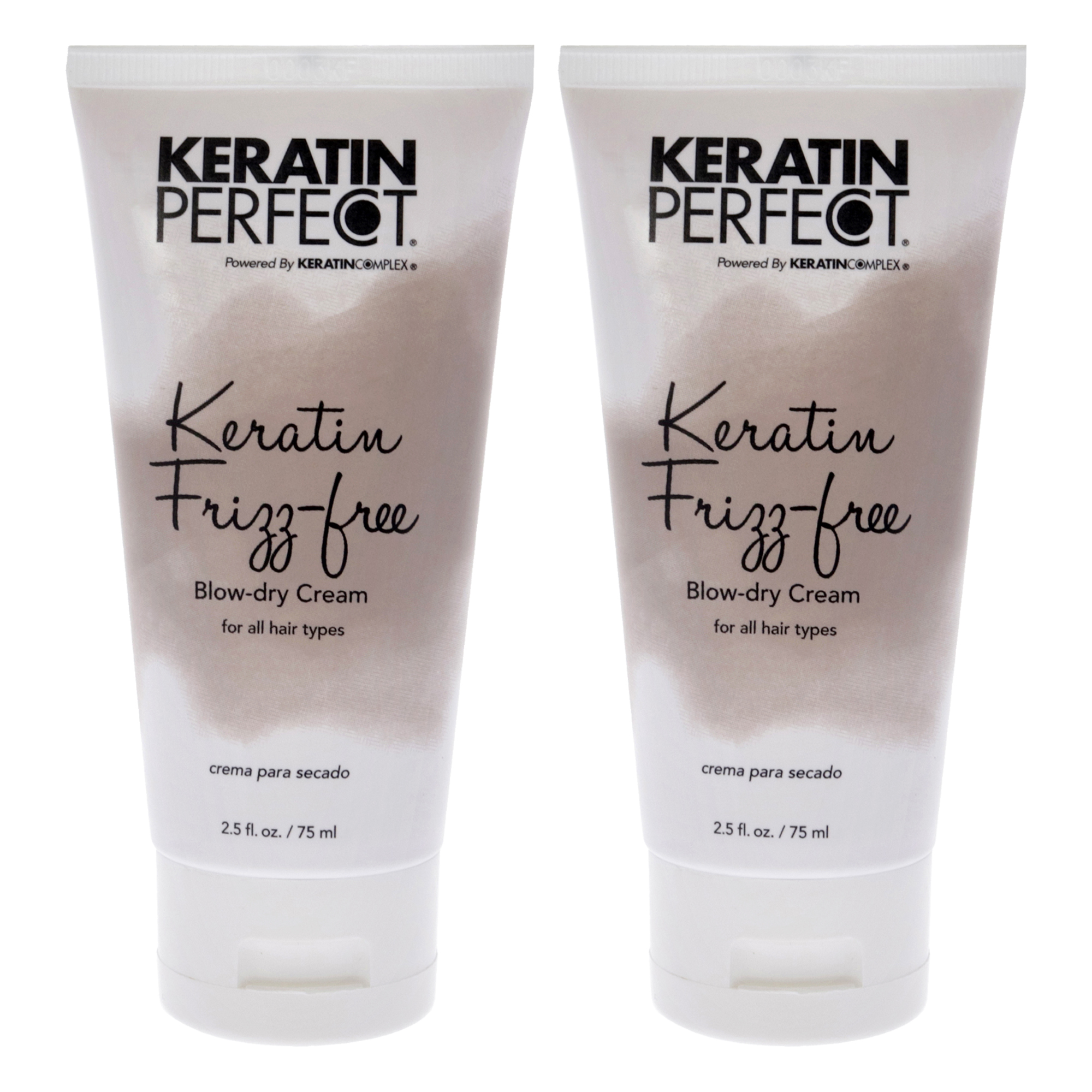 Crema Blow Dry Keratin Perfect Sin Encrespamiento  Paquete De 2 - Venta Internacional.