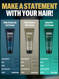 Foto 7 | Crema Para Peinar El Cabello Dashu Daily Volume Up Curl Cream 150 Ml - Venta Internacional.