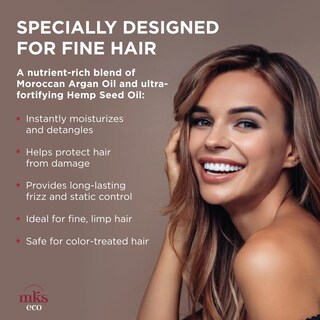 Foto 3 | Tratamiento Sin Enjuague Y Desenredante Earthly Body Mks Eco X Fine Hair - Venta Internacional.