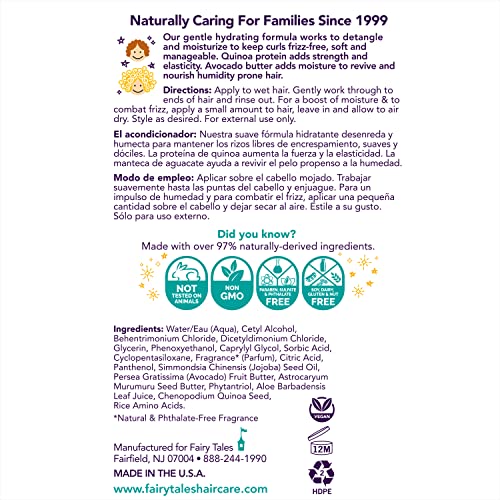 Foto 3 pulgar | Venta Internacional - Acondicionador Infantil Fairy Tales Curly Q Para Cabello Riz