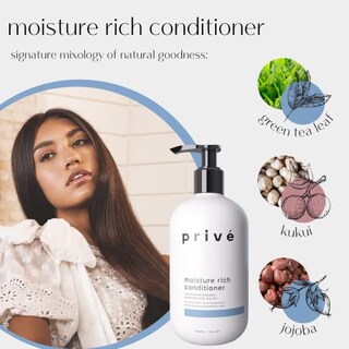 Foto 2 | Venta Internacional - Acondicionador Prive Moisture Rich - Hidratación Concentrada
