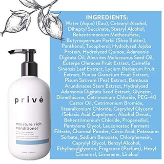 Foto 7 | Venta Internacional - Acondicionador Prive Moisture Rich - Hidratación Concentrada