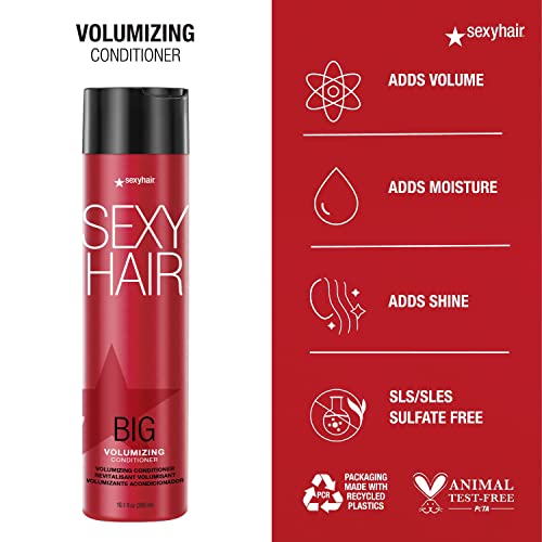 Foto 4 pulgar | Venta Internacional - Acondicionador Voluminizador Sexyhair Big, 10.1 Oz | No Prop