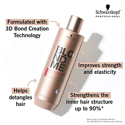 Foto 3 pulgar | Venta Internacional - Acondicionador Blondme All Blondes Rich: Nutritivo Tratamien
