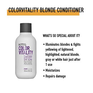 Foto 3 | Venta Internacional - Acondicionador Morado Iluminador Kms Colorvitality Blonde,
