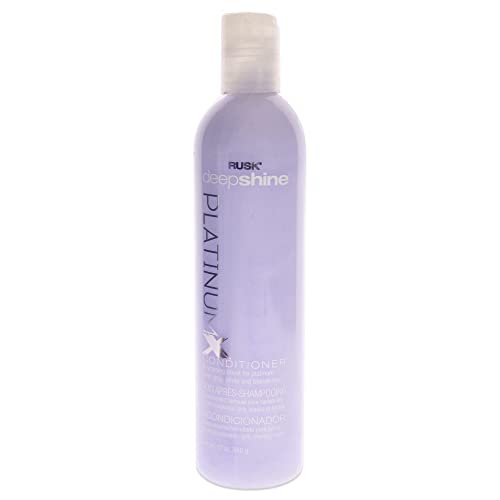 Venta Internacional - Acondicionador Rusk Rusk Deepshine Platinum, 12 Onzas, Gentl