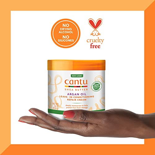 Foto 8 pulgar | Crema Reparadora Acondicionadora Cantu Con Aceite De Argán 480 Ml (x2) - Venta Internacional.