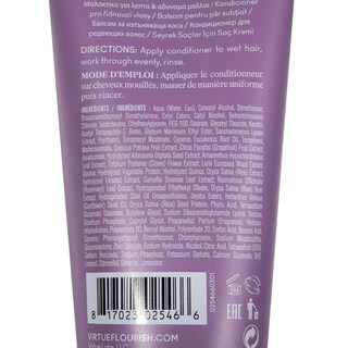 Foto 4 | El Acondicionador Virtue Flourish Para Cabello Fino Nutre 240 Ml - Venta Internacional.