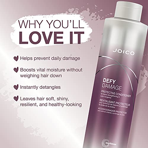 Foto 3 pulgar | Acondicionador Joico Defy Damage Protective 1l - Venta Internacional.